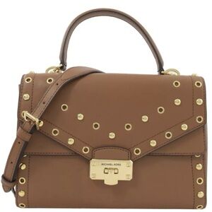 Michael Kors Brown Studded Women's Bag